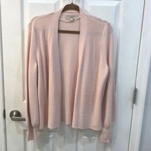 Loft Blush Cotton Cardigan